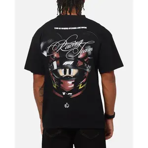 Culture Kings Disney x Formula 1® Mickey Helmet Vintage T-Shirt Black