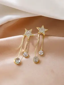 Women's Star-Shaped Earrings, Summer Design Trendy Ear Accessories, Fashionable Jewelry for Women, Perfect Gift Idea
