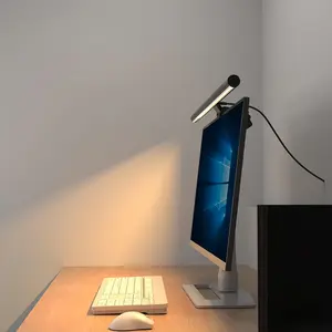 17.5/11.7 Inch LED Display Light Strip, Adjustable Brightness, Adjustable Lighting, USB Power, Eye-Care Lamp for Gaming and Home Office Setup, Desktop Light