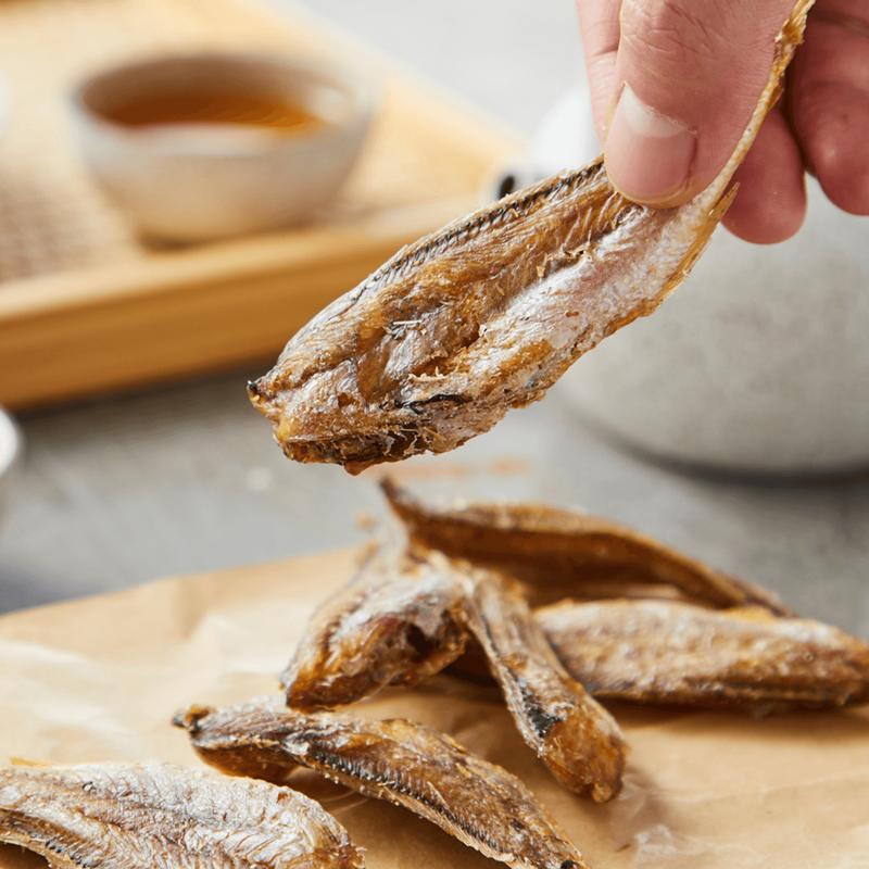 FRESHIPPO Original Flavor Crispy Yellow Croakers Crook Fish Delicious Seafood Snack, 1.59 oz Rich Taste, Ready-to-Eat Seafood | High in Omega-3