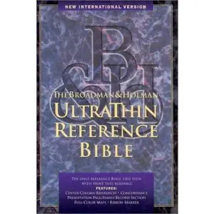 USED-Niv Ultrathin Reference Bible (International Version) by Holman Bibles (Hardcover)