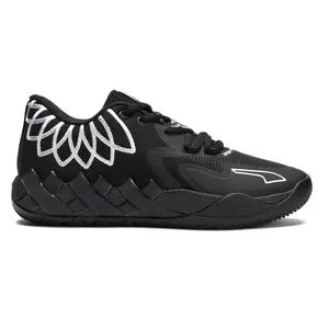 PUMA Mens X Lamelo Ball Mb.01 Lo Basketball Sneakers Shoes - Black