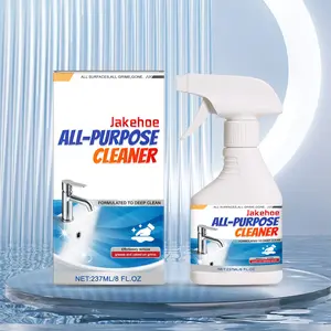 Jakehoe Bathroom Cleaner, Multipurpose Cleaner, Home Use Tile & Glass Cleaning Agent, Stain Removal, Limescale Remover, Effective Care Solution