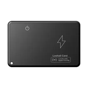 Find My GPS Card Tracker for Apple iOS – Smart Bluetooth Wallet Finder, Waterproof Lost Item Locator with Alarm