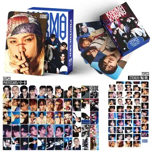 127pcs New Album HOP Photo Card Photocards Stickers Kpop Merch Lomo Cards Set Fans Collection Cards Gift