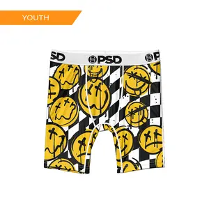 PSD Youth Boys Say Cheese Boxer Brief - Soft, Breathable and Comfortable Stretch Underwear