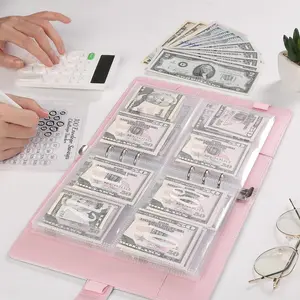 【Gift kits】Challenge For 100 Envelopes Saving with Pen, Easy and Fun Way to Save $5,050, Savings Challenge Budget Binder, Saving Challenge Book,Waterproof Wallet,Storage Bag,Saving Tips,Desk Office Accessories,Budget Plan