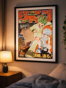 Anime Poster Matte Vertical Wall Art Graphic Prints Super Cute Decoration