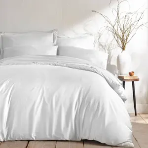 Bamboo 3PC Duvet Cover Set Cooling 100% Bamboo Viscose