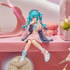 FuRyu VOCALOID Hatsune Miku Heart Sailor Suit Noodle Stopper Figure Desktop Ornament