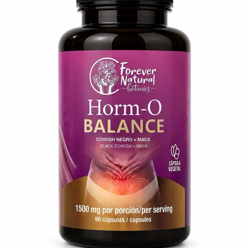 Forever Natural Horm-O Balance Promotes Healthy Menstruation, Healthy Uterus & More! 90 Capsules