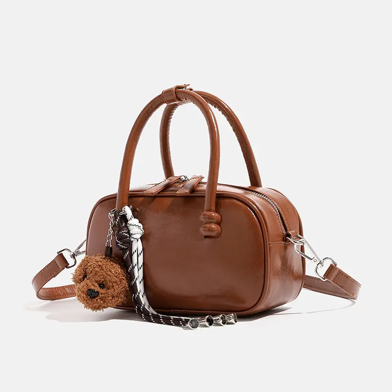 2026 New Arrival: Premium-Style Bowling Bag — Spring/Summer Collection — Vintage-Inspired, Versatile Handbag, Shoulder Bag, and Crossbody Bag