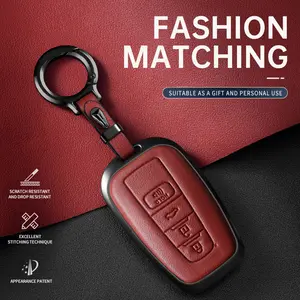 For Toyota Key Cover 2020-2022 Highlander Corolla Prius 2018-2024 RAV4 Camry C-HR Avalon GT86 Interior Car Accessories Vehicle
