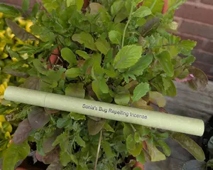 12-Natural Mosquito Repelling Incense Sticks - Easy To Carry Scented Perfume for Outdoor Activities - Compact & Portable - High-Quality Repellent Scent - Pack of Sticks