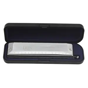 16 Hole 64 Tone Harmonica, Professional Harmonica with Case, Musical Instrument for Beginners & Professionals