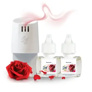 Rosewater Plug in Refill Air Freshener Starter Kit