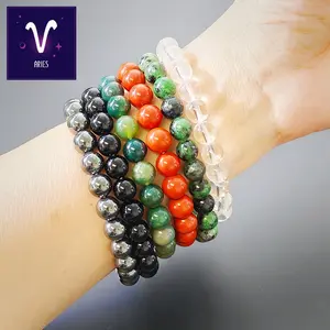 Aries Crystal Bracelet Set – Energy, Courage & Balance