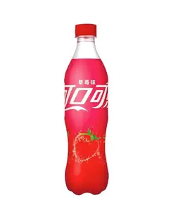 COCA-COLA Strawberry 500ML Soft Drink - Classic Taste with Fruity Twist - Perfect for Refreshing Soda Lovers