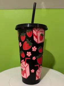 Strawberry Milk Cup