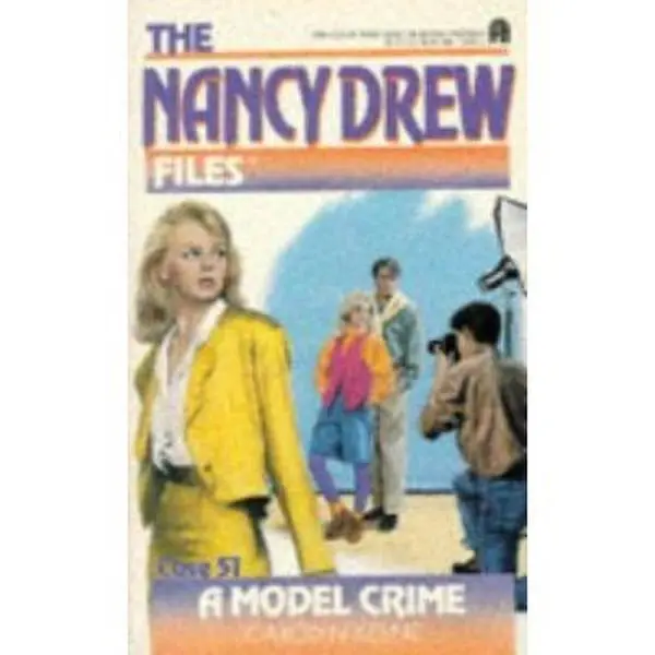 USED Book - A Model Crime (The Nancy Drew Files, Case 51) by Carolyn Keene (Unknown) - english