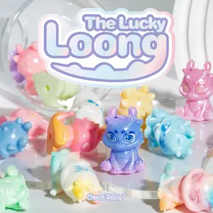 🐉The Lucky Loong Dragon Blind Box, Pastels, 3Cm