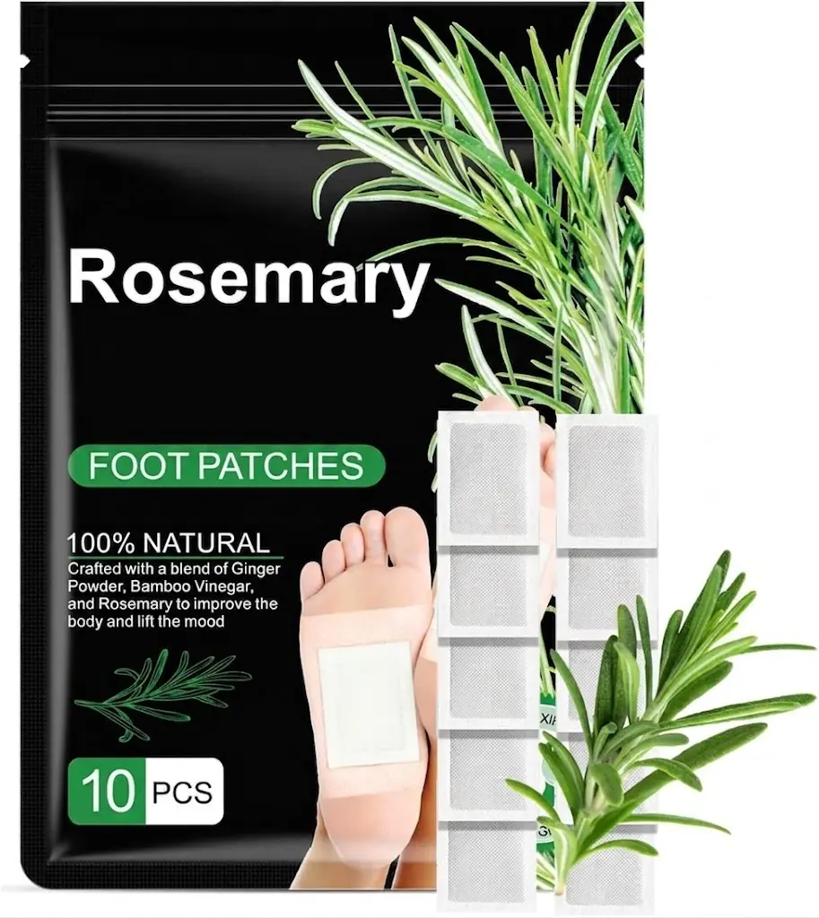 Foot Care Pads, Herbal Scented Self-Care Pads, Disposable Foot Relaxation Pads for Daily Comfort & Refreshing Feel, 10PCS