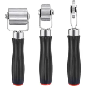 Sound Deadening Roller Metal Installation Tool 3 count for Auto Noise Roller  Sound Deadener Application Installation Tool Rolling Wheel Interior Accessories (3 pcs)