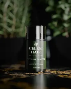 Texture Powder: Cellular Longevity by Celest Hair with Rosemary Oil, Clove Oil, and Peppermint Oil