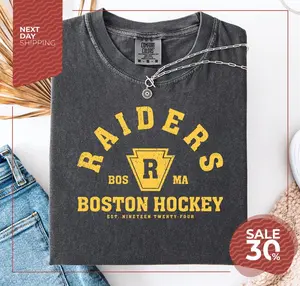Comfort Colors® Ilya Rozanov 81-Boston Raiders Tee | Hudson Williams Connor Storrie Shirt | Heated Rivalry Inspired Shirt