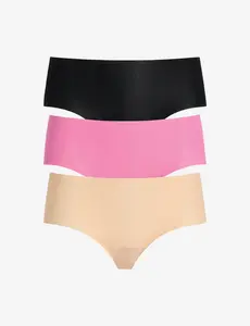 Invisible Rib One Size Bikini 3-Pack