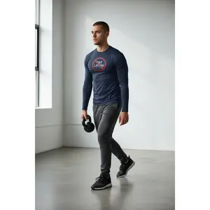 Centered | Moisture-Wicking Long Sleeve T-Shirt