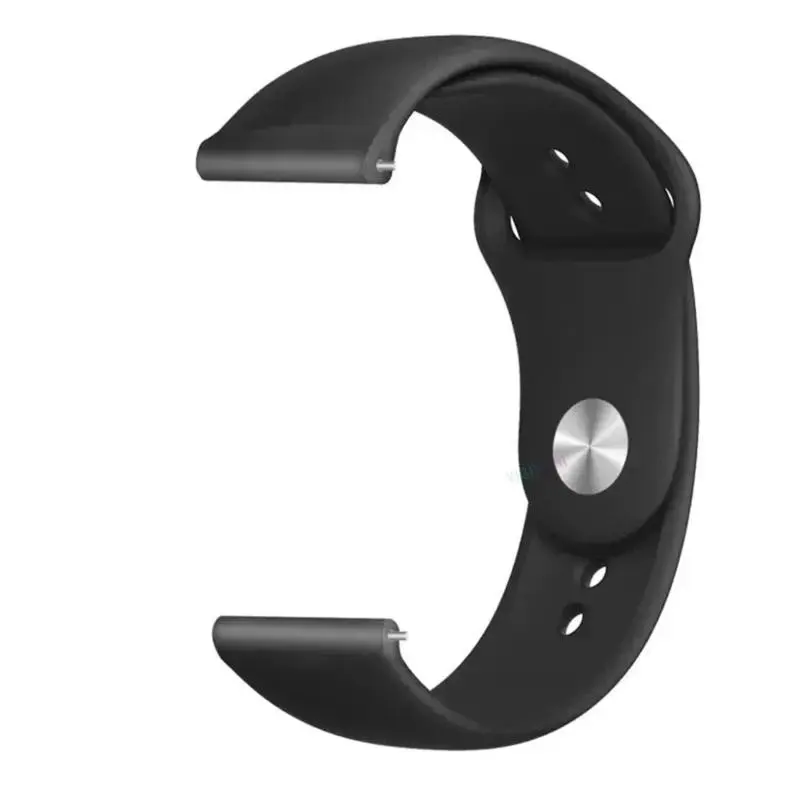 Silicone Watch Band (Band Only), 1pc Replacement Watch Band for Samsung Galaxy Watch 7/6/5/pro/4, Huawei Watch Gt 4-2-2e-3 Pro, Wearable, Smartwatch Strap, Smart Watch Straps, Smart Watch Accessories