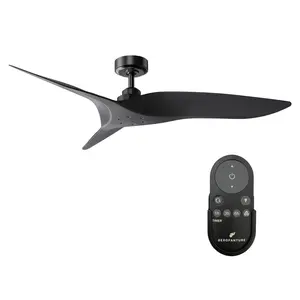 52" Punjab Industrial DC Motor Ceiling Fan with Remote Control Downrod Mount