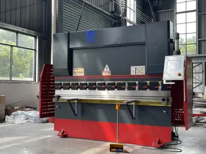 Fully Automatic CNC Hydraulic Bending Machine Press Brake Bender TP10S System for 2MM/4MM Stainless Steel Carbon 63T