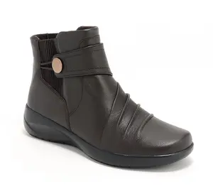 Clarks Collection Leather Ankle Boots -Kaetlyn Sara