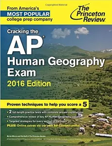 USED-Cracking the AP Human Geography Exam, 2016 Edition (College Test Preparation) by Princeton Review (Paperback)