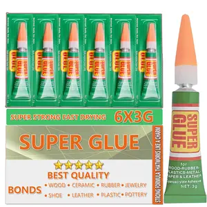 Super Glue, Multipurpose Strong Glue, Super Glue for DIY Jewelry, Crafts, Metal and Resin Projects, Model Making, Multifunctional Glue for Home and Office Use
