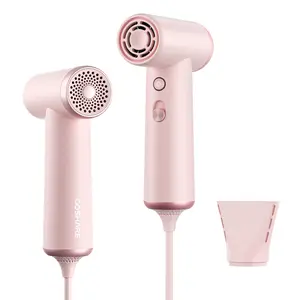 COSHARE SuperMini 110000 RPM High-Speed Hair Dryer (PINK), Innovatively Palm-Sized, Ideal for Travel, Convenient Use
