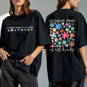 Celebrate Minds Of All Kinds Shirt, Neurodiversity Tee, Autism Awareness SPED Teacher TShirt, Inclusion Education Gift Tee