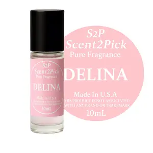DELINA Roll-ON SCENT OIL - 10ml Alcohol-Free Long-Lasting Oil-Based Fragrance in Travel-Friendly Roller Bottle
