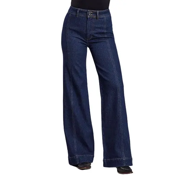 Stetson Front Seam Wide Leg, Cotton, Trouser