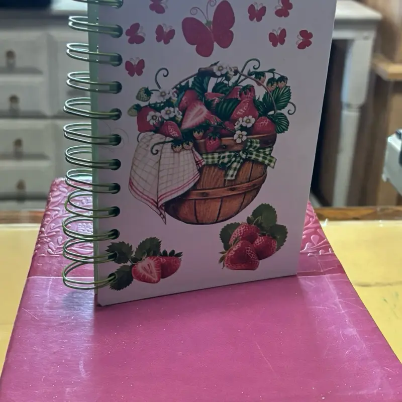 Strawberry Patch Themed Notebooks