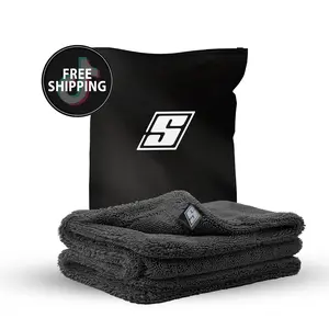 Stocked Twisted loop towel – Premium Twisted Loop Microfiber towel for Deep Car Detailing 24 x 36 1300 gsm