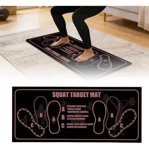 Diatomaceous Earth Exercise Mat Sweat Absorbent Anti Slip Yoga Mat for Home Gym Workout Floor Cushion Foldable Fitness Mat for Women Men