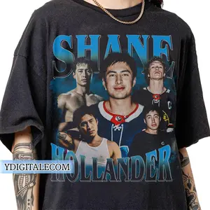 Vintage 90s Graphic Style Shane Hollander T-shirt, Retro Shane Hollander