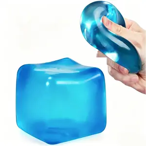Premium Sensory Stress Cube - Extra Large Fidget Toy | Stress Balls gift for Adults with Non-Sticky