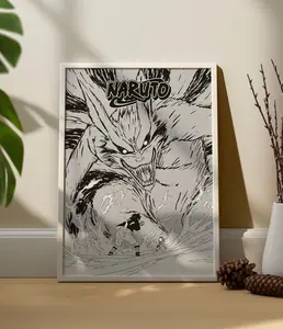 Naruto and Sasuke | Naruto Decor Gift