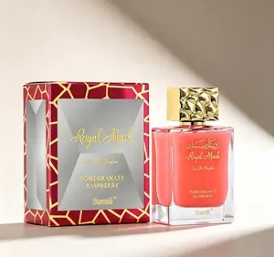 Surrati Royal Musk Women EDP 100ml Elegant Arabian Perfume Spray Rich Pomegranate Raspberry Pineapple Fruity Musk Scent Long Lasting Sweet Fresh Feminine Daily Dating Fragrance