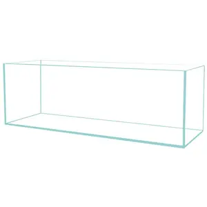6 Gallon Ultra Low Iron Glass Bookshelf Aquarium Kit 5mm (29.92"x5.90"x7.87")