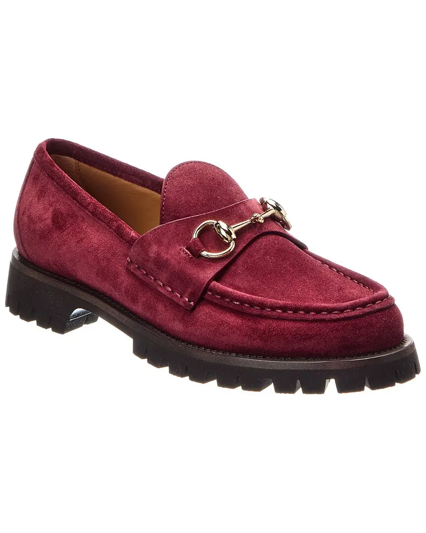 Gucci Horsebit Suede Loafer Gucci Horsebit Suede Loafer